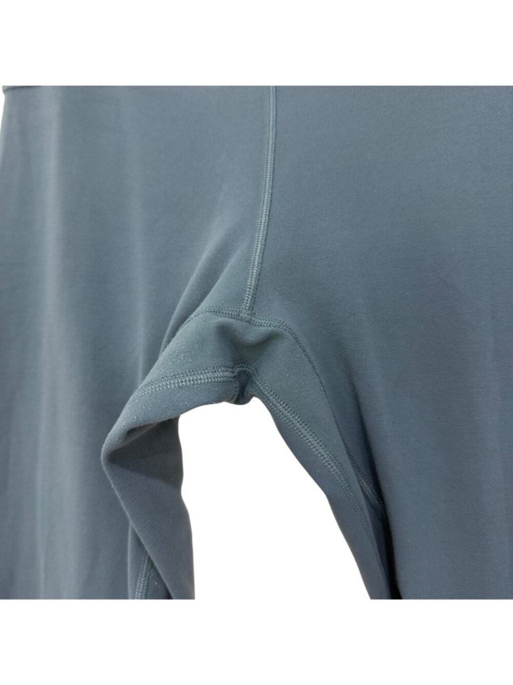 Lululemon Teal Blue High-Waisted Full-Length Leggings Size 8 Elastic Waistband - Picture 12 of 14